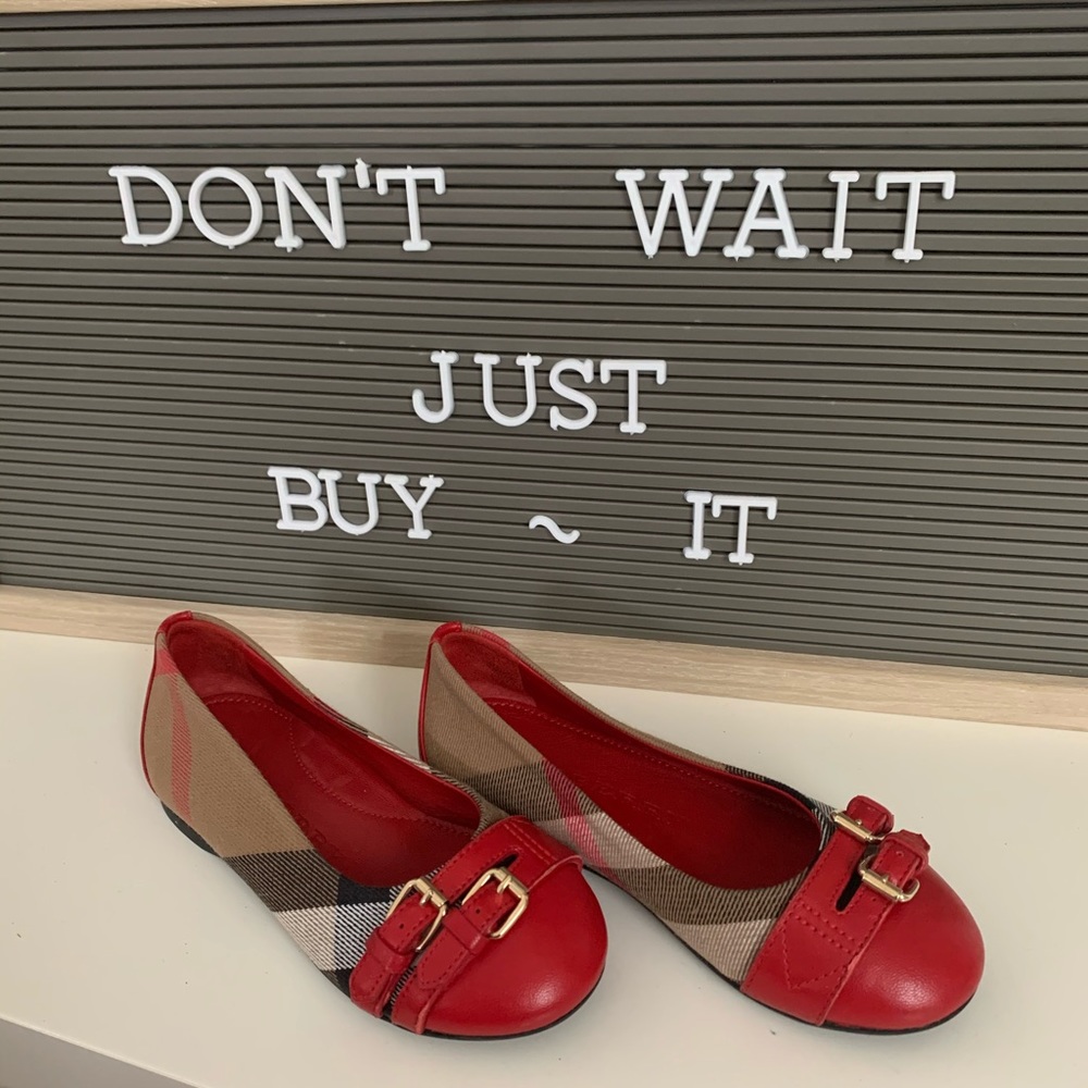 Burberry Ballerina Kids Flats